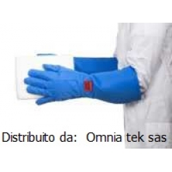 Guanti per criogenia impermeabili lunghezza cm 50 mis.medium paio - 24232 